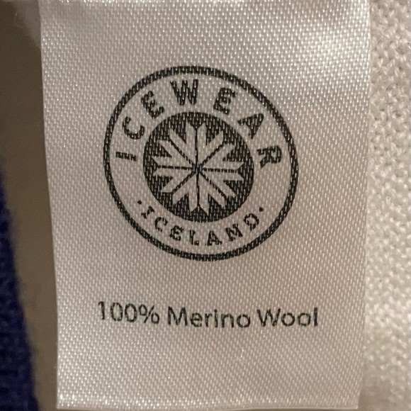 ICEWEAR Hamar Classic Men's Norwegian Sweater White Size L - Picture 2 of 5